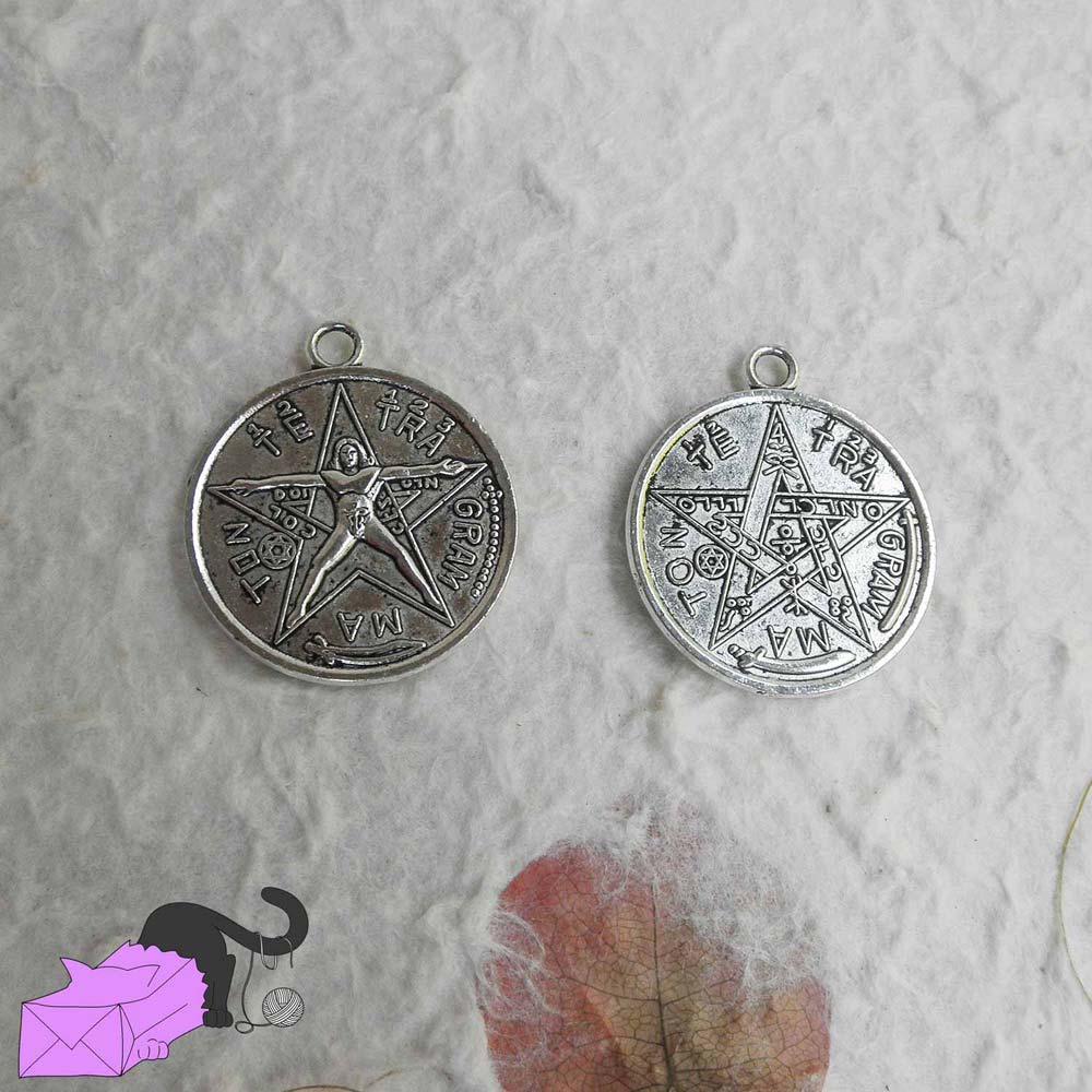 2 charms with Tetragrammaton