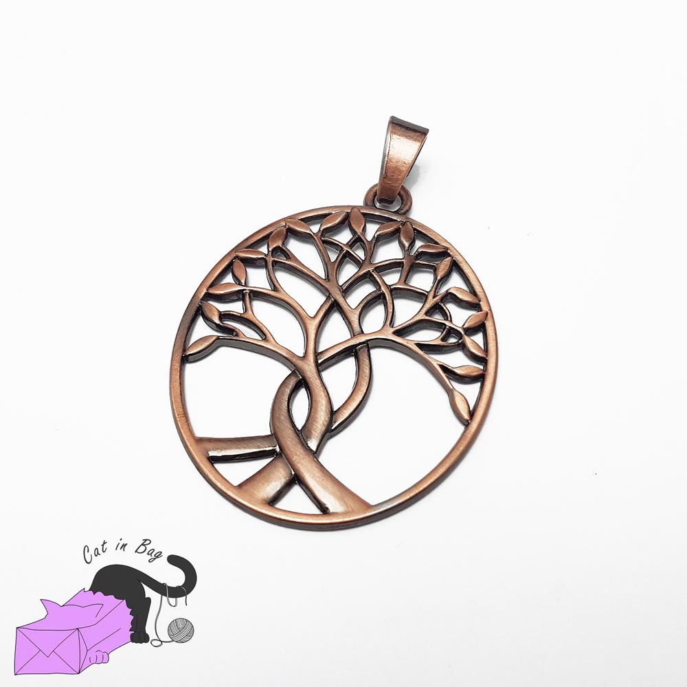1 big pendant with tree of life