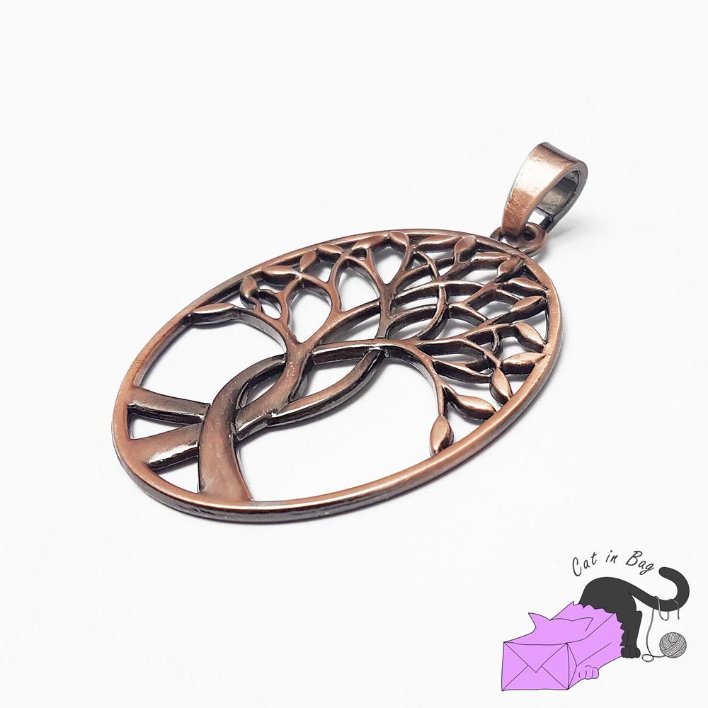 1 big pendant with tree of life