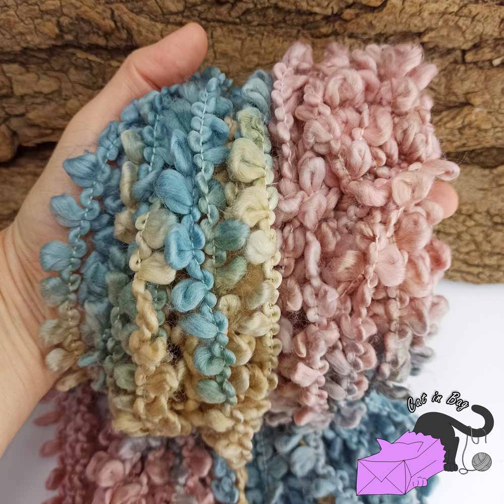 Delicate, handspun yarn