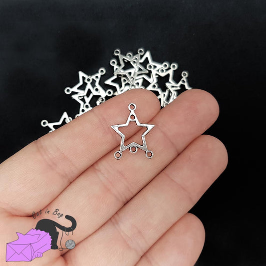 10 connector chandelier with star