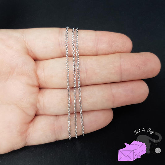 Catena in acciaio inossidabile 2x1.5x0.4