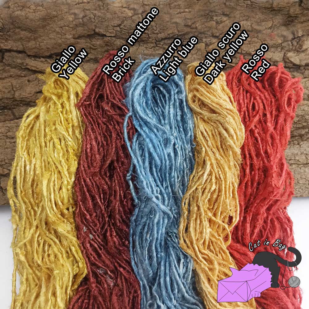 Banana yarn, 100% vegan