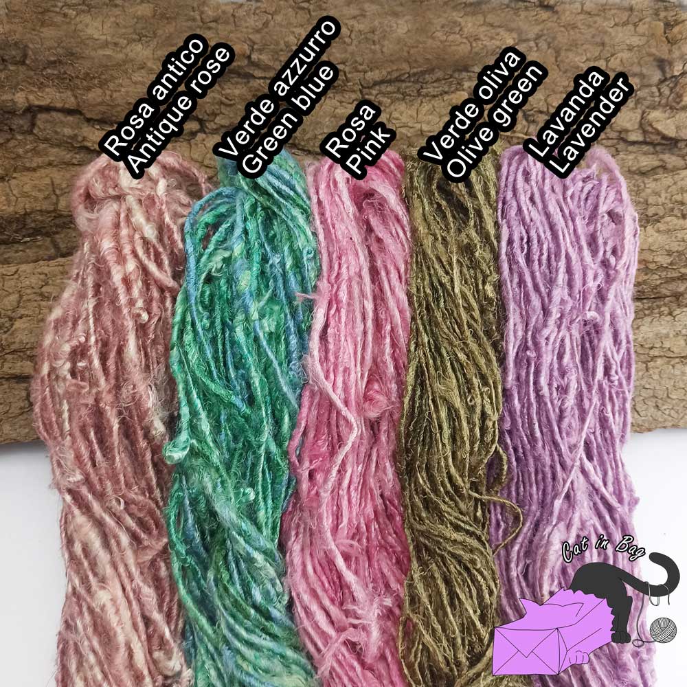 Banana yarn, 100% vegan